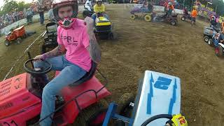 2019 St Charles County Fair Lawn Mower Derby [upl. by Airtened]