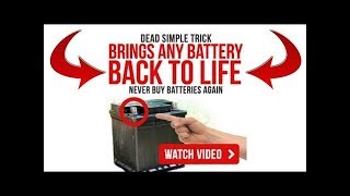 Reconditioning Nicad BatteriesHow to Recondition Batteries [upl. by Hareehahs579]