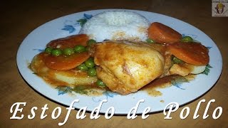 ESTOFADO DE POLLO  DELICIOSA RECETA PERUANA [upl. by Avruch81]