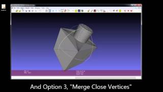 MeshLab  how to heal [upl. by Natka]