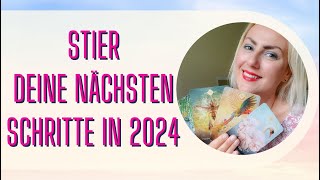 Stier Deine nächsten Schritte in 2024 Manchmal muss man sie einfach machen lassen [upl. by Podvin]