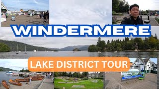 A DAY TOUR  WINDERMERE LAKE DISTRICT CRUMBIA ENGLAND [upl. by Novelc]