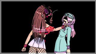 Dissension FNF Lullaby V2 gacha but with OCs [upl. by Ettie]