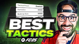 THE BEST CUSTOM TACTICS IN FC 25 ULTIMATE TEAM [upl. by Tessy]