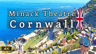 Minack Theatre 4K Porthcurno Cornwall UK 🇬🇧 travelarc [upl. by Yendirb]