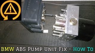 BMW Dynamic Stability Control Fault  Fixed  How To DIY [upl. by Auhsej]