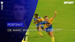 Portrait de Marc Wilmots lors de ses débuts à SaintTrond [upl. by Adaven]