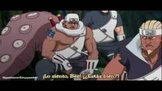 Minato Vs Raikage y Killer BeeEspañol Latino [upl. by Cappello]