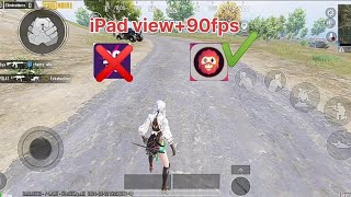 how to get iPad view90fps on mobile update 31💥 iPad view not working [upl. by Hehre204]