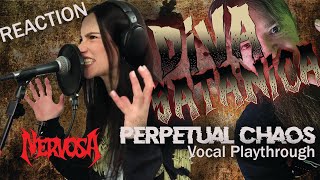 Simp reacts to DIVA SATANICA Nervosa  Perpetual Chaos Vocal Playthrough [upl. by Rourke]