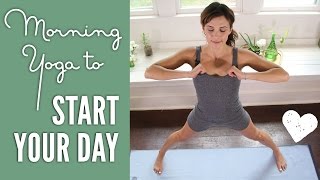 Morning Yoga  Yoga To Start Your Day [upl. by Eanej]