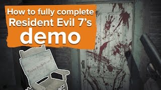 Heres how to fully complete the Resident Evil 7 demo and solve all five murders [upl. by Torrlow]