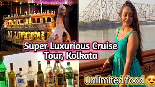 KOLKATA CRUISE TOUR 2022  VIVADA CRUISE GANGA RIVER CRUISE SUPER LUXURIOUS CRUISE UNLIMITED FOOD [upl. by Lewert]