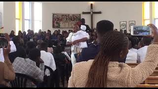 Tangeni Omuwa Choir Ondangwa performing live Owato parish Swakopmund [upl. by Stead599]