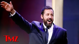 Adam Sandler Gets Mark Twain Award in DC Chris Rock Cracks Trump Joke  TMZ TV [upl. by Whorton]