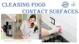 Best Practices for Cleaning Food Contact Surfaces [upl. by Maxi]