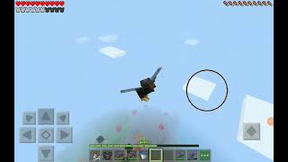 Elytra glide in Minecraft [upl. by Noemi]