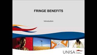 2021 Introduction to fringe benefits [upl. by Eytak]