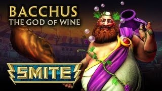 SMITE God Reveal  Bacchus the God of Wine [upl. by Darce982]