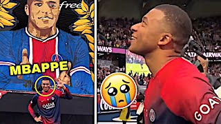 Kylian Mbappe’s Magnificent Tifo in his last PSG match 🤩 [upl. by Netneuq]