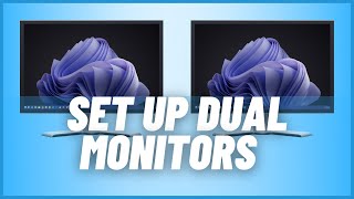 How To Set Up Dual Monitors On Windows 11 [upl. by Marve]