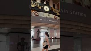 Taipei Main Station  travel shorts shortvideo [upl. by Eimmac417]