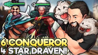 6 Conqueror  The Return of The League of Draven  TFT Into the Arcane  Teamfight Tactics [upl. by Nahtanoy]