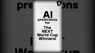 AI predicts the NEXT World Cup winners football fifaworldcup [upl. by Aleibarg104]