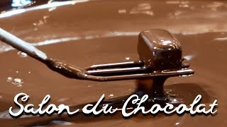 Salon du Chocolat Chocolate Festival Expo Paris 2017 [upl. by Kellby]