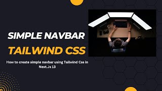 Create Simple Navbar using Tailwind CSS  HindiUrdu  NextJS 13 [upl. by Otreblanauj]