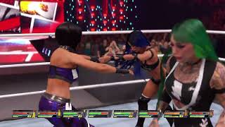 WWE Universe Womens Royal Rumble for the WWE Womens Tag Team Championships [upl. by Odnomor216]