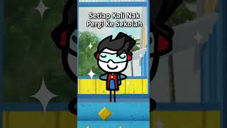 Setiap Kali Nak Pergi Ke Sekolah upinipintakbesar ejenali boboiboy [upl. by Nerrawed477]