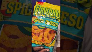 NEW Spicy Queso Funyuns snacks foodreview shorts [upl. by Hotchkiss]