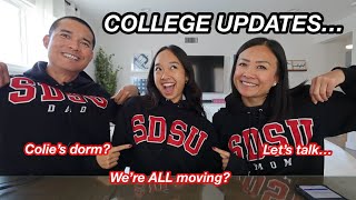 COLLEGE UPDATES W NICOLE AND MAMA AND PAPA LAENO  The Laeno Family [upl. by Niro]