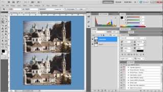 2 Bilder nebeneinander  Photoshop Tutorial  Deutsch [upl. by Obrien]