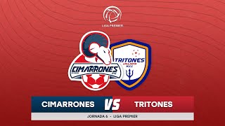 📹🐏  Cimarrones vs Tritones  Liga Premier  Jornada 6 [upl. by Meihar]