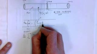 Example of Deriving a PDE from Conservation [upl. by Euqirne]