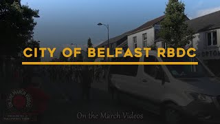 City of Belfast RBDC Last Saturday parade Holywood 2024 [upl. by Roice102]