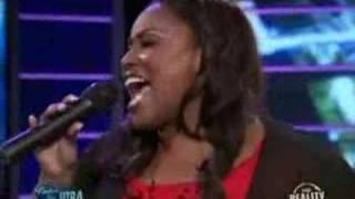 Mandisa Singing quotTrue Beautyquot on American Idol Extra [upl. by Alleirbag]