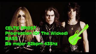 CELTIC FROST Procreation Of The Wicked BASSISOLATED TRACKS MOISES [upl. by Alurd]