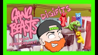 I JOINED A GANG Gang Beasts Funny Moments [upl. by Atirma]