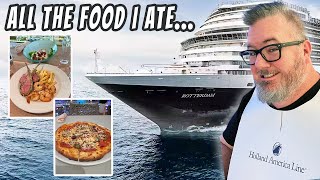 MS Rotterdam Cruise Food Review [upl. by Zaneski]