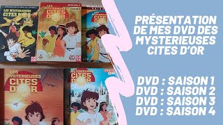 Présentation de mes DVD de Les Mystérieuses Cités dOr [upl. by Suillenroc]