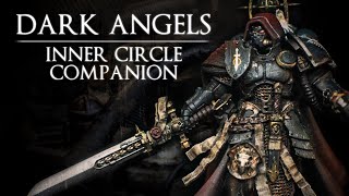 Paint GOTHIC Warhammer Miniatures  Dark Angels Black Armor with Villainy Ink Enamels [upl. by Sacken]