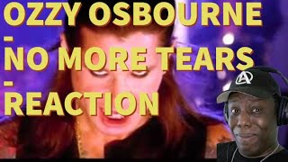 OZZY OSBOURNE  No More Tears Reaction [upl. by Neelasor]