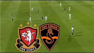 HNK Sibenik vs HNK Gorica 10 Vrhunci i ciljevi  Prva HNL 202425 [upl. by Naziaf421]