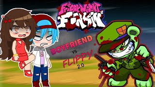 FNF Reacciona a Vs Flippy Flipped Out 20 Mod  Gacha [upl. by Noland]