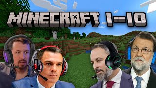 Políticos Españoles juegan a Minecraft [upl. by Atalaya]