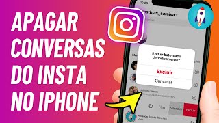 Como APAGAR CONVERSA do Instagram no iPhone 2024 [upl. by Lewej504]