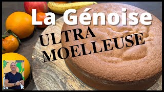 recette génoise moelleuse facile [upl. by Mckay541]